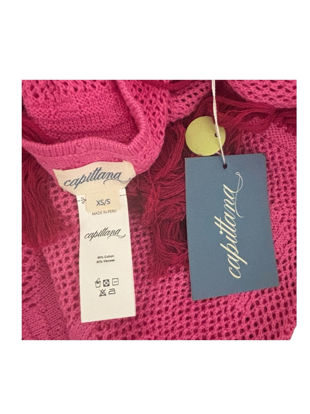 Capittana Arlene Pink Knit Dress - Picture 4 of 4